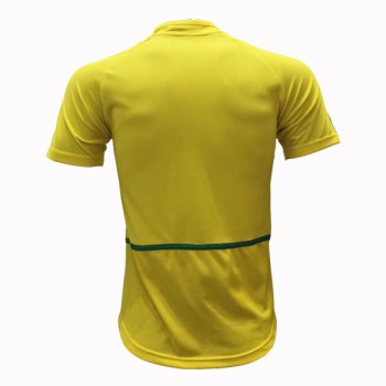 2002-2004 Brazil Home Retro Classic Soccer Jersey Shirt