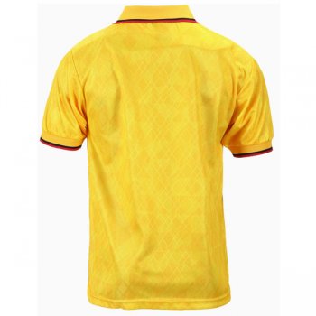 1995-1996 AC Milan Third Retro Vintage Jersey Yellow