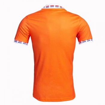 1996 Netherlands Home Retro Soccer Jersey