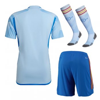 2022 Spain Away World Cup Jersey Men Full Kit