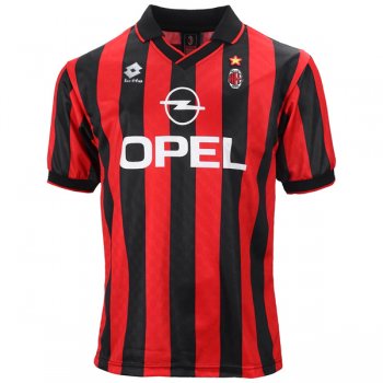 1995-1996 AC Milan Home Retro Vintage Jersey
