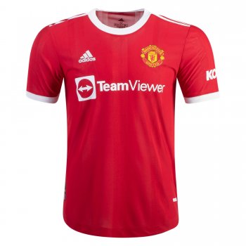 21-22 Manchester United Home Authentic Jersey(Player Version)