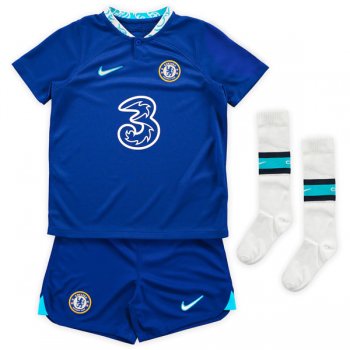 22-23 Chelsea Home Jersey Kids Full Kit