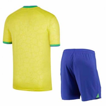 2022 Brazil Home World Cup Jersey Men Kit