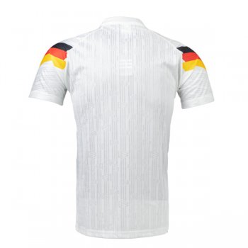 1990 Germany Home White Retro Soccer Jersey