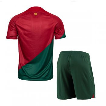 2022 Portugal Home World Cup Jersey Men Kit