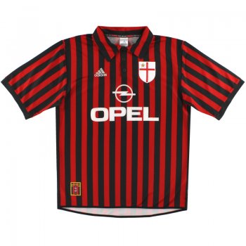 1999-2000 AC Milan Centenary Home Retro Jersey