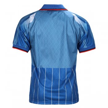1995-1996 AC Milan Fourth Retro Football Shirt Blue