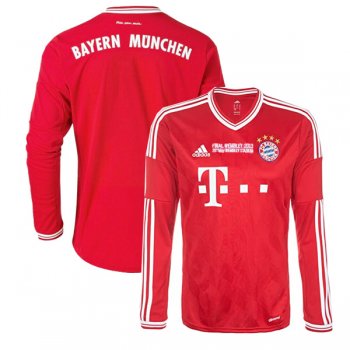 13-14 Bayern Munich Home LS UCL Final Jersey