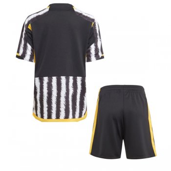 23-24 Juventus Home Replica Jersey Kids Kit