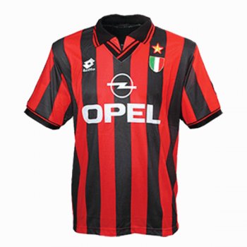 1996-1997 AC Milan Home Retro Jersey Shirt