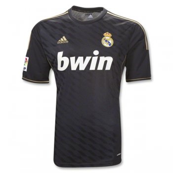 2011-2012 Real Madrid Away Black Retro Jersey Shirt