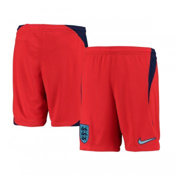 2022 England Away Soccer Short Red