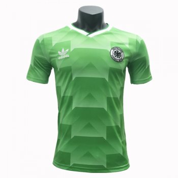 1988-1990 West Germany Away Green Retro Jersey