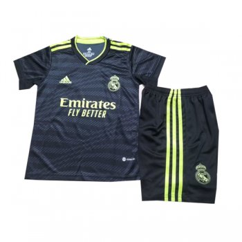 22-23 Real Madrid Third Kids Jersey