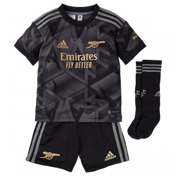 22-23 Arsenal Away Jersey Kids Full Kit