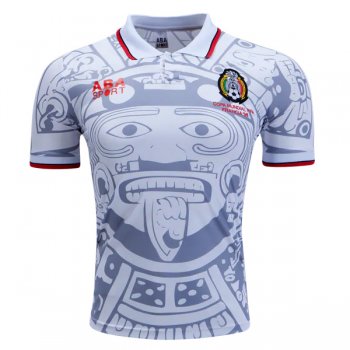 1998 Mexico Away White Retro Jersey Shirt