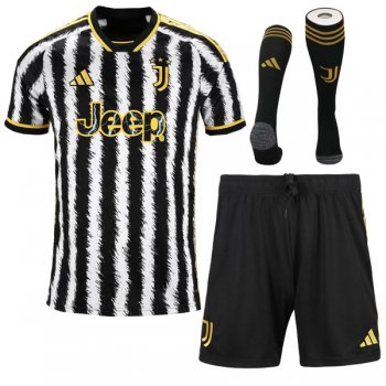 23-24 Juventus Home Replica Jersey Men Full Kit