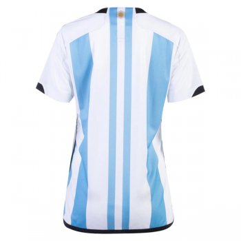 2022 Argentina Champion Version Home Women Jersey Third Star