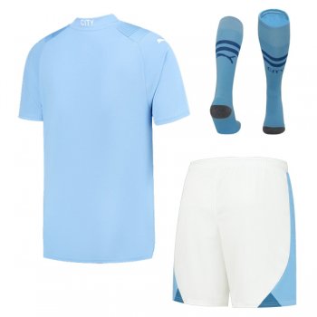 23-24 Manchester City Home Jersey Men Full Kit