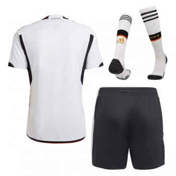 2022 Germany Home World Cup Jersey Men Full Kit