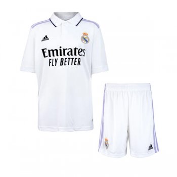22-23 Real Madrid Home Kids Jersey