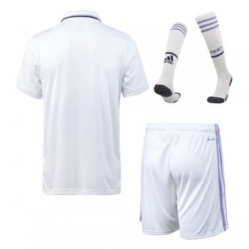 22-23 Real Madrid Home Full Kit(Shirt + Short + Sock)