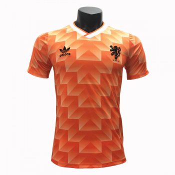 1988 Netherlands Home Retro Jersey Shirt