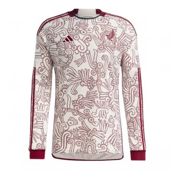 2022 Mexico Away World Cup Long Sleeve Jersey