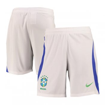 2022 Brazil Away Soccer Short White