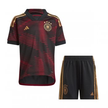 2022 Germany Away World Cup Jersey Kids Kit
