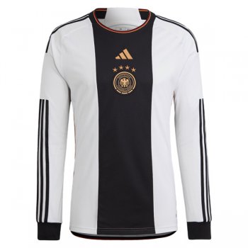 2022 Germany Home World Cup Long Sleeve Jersey