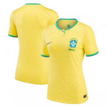 2022 Brazil Home World Cup Women Jersey