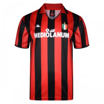 1988-1989 AC Milan Home Retro Jersey