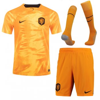 2022 Netherlands Home World Cup Jersey Men Men Kit