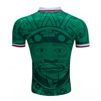 1998 Mexico Home Green Retro Jersey Shirt