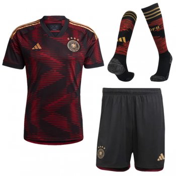 2022 Germany Away World Cup Jersey Men Full Kit