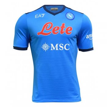 21-22 Napoli Home Soccer Jersey Shirt