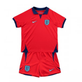 2022 England Away World Cup Jersey Kids Kit