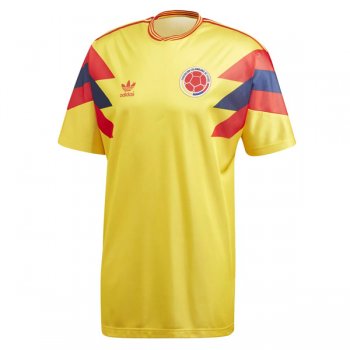 1990 Colombia Home Retro Jersey Shirt