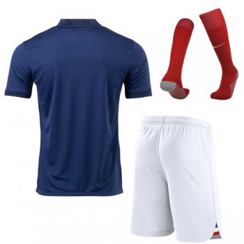 2022 France Home World Cup Jersey Men Full Kit