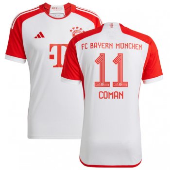 23-24 Bayern Munich Home Jersey COMAN 11 Printing