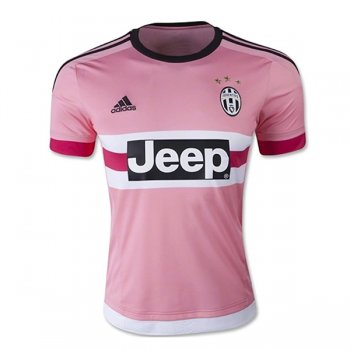 15-16 Juventus Away Pink Retro Jersey Shirt
