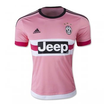 15-16 Juventus Away Pink Retro Jersey Shirt
