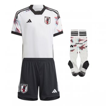2022 Japan Away World Cup Jersey Kids Full Kit