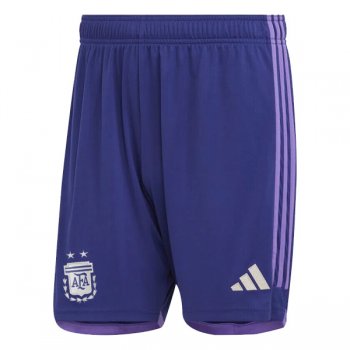 2022 Argentina Away Soccer Short Navy