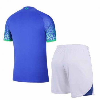 2022 Brazil Away World Cup Jersey Men Kit