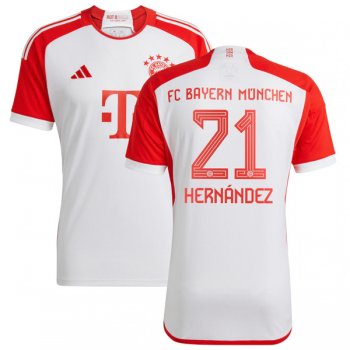 23-24 Bayern Munich Home Jersey HERNÁNDEZ 21 Printing