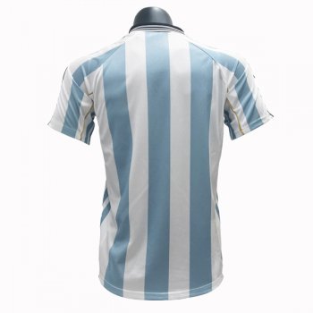 1998 Argentina Home Retro Soccer Jersey