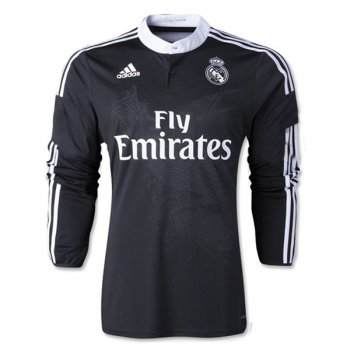 2014-2015 Real Madrid Third Long Sleeve Retro Jersey